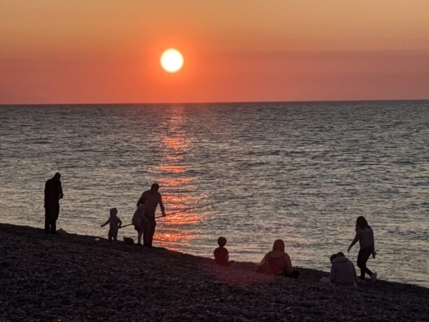 Weybourne beach
